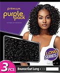 Outre Human Hair Blend Purple Pack 3PCS BOUNCE CURL LONG (613)