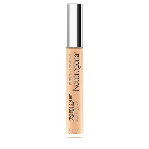 Neutrogena Healthy Skin Radiant Brightening Cream Concealer with Peptides & Vitamin E Antioxidant,Lightweight Perfecting Concealer Beauty & Personal Care Neutrogena