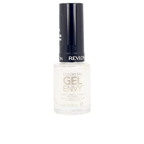 Revlon Nail Polish, ColorStay Gel Envy Nail Polish, Chip Resistant & Longwear Formula, Built-in Base Coat & High Shine Finish, 510 Sure Thing, 0.4 Fl Beauty & Personal Care REVLON