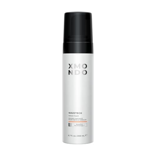 XMONDO Hair Wavetech Wave Foam, Vegan Styling Foam for Wavy Hair with Pro-Vitamin B5 and Nutrients to Hydrate Hair, Enhance Natural Curl Pattern Beauty & Personal Care XMONDO