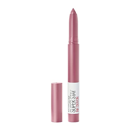 Maybelline Super Stay Ink Crayon Lipstick Makeup, Precision Tip Matte Lip Crayon with Built-in Sharpener, Longwear Up To 8Hrs, Seek Adventure, Warm Beauty & Personal Care MAYBELLINE