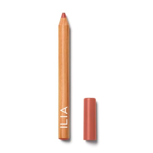 ILIA - Lip Sketch Hydrating Crayon | Hydrate, Plump, Smooth, Strengthen | Long Lasting up to 12-Hours, Bleed-Resistant, Soft-Matte | Barrier-Building, Beauty & Personal Care ILIA