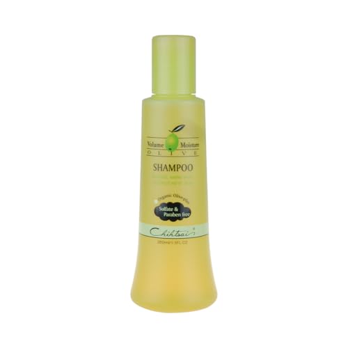 Chihtsai Olive Shampoo, Gentle Cleanse and Locks in Moisture w/PH-balanced Formula | Sulfate-, Paraben-Free for Color-Treated Hair - 280ml/8.3 Fl oz Beauty & Personal Care Chihtsai