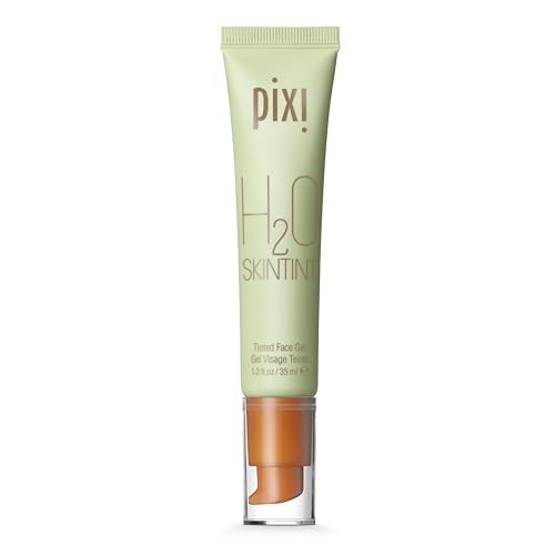 Pixi H2O SkinTint | Tinted Gel Moisturizer | Lightweight, Hydrating & Water-Resistant | Evens Tone & Reduces Redness | Chai | 1.2 fl oz/35 ml Beauty & Personal Care Pixi