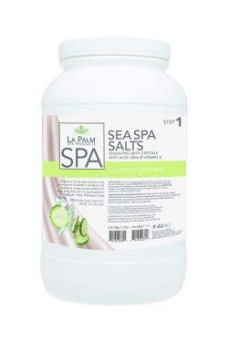 La Palm Sea Spa Salts 1 Gal (Cucumber Cashmore) Beauty and Personal Care La Palm