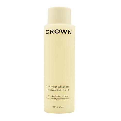 CROWN AFFAIR The Hydrating Shampoo 8oz - Creamy Cleanser for Dry, Damaged Hair with Tsubaki Oil & Red Algae Extract