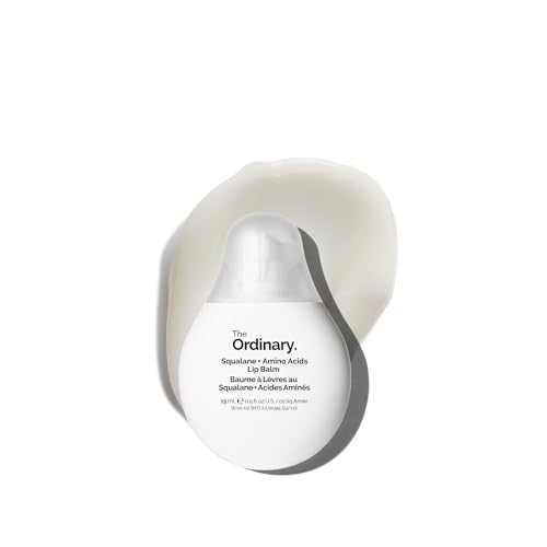 The Ordinary Squalane + Amino Acids Hydrating Lip Balm, for Lips, Elbows, and Cuticles, 0.5 Fl Oz Beauty and Personal Care The Ordinary Default Title