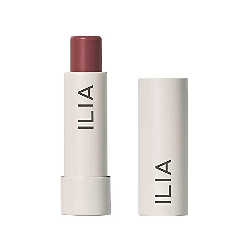 ILIA - Balmy Tint Hydrating Lip Balm - Buildable Lip Color + Soft Shine - Nourish + Moisturize with Shea Butter & Rosehip Seed Oil - Vegan, Clean Beauty and Personal Care ILIA