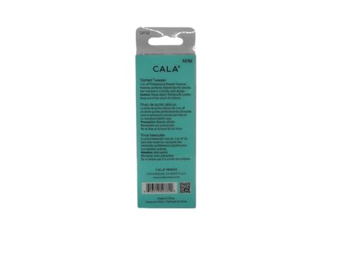 Cala Pro pink slanted tweezers Beauty & Personal Care Cala