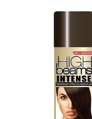 High Beams Intense Temporary Spray-On Hair Color - Brown Black 2.7 oz (6 pack) Beauty & Personal Care High Beams