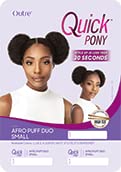 Outre Synthetic Quick Ponytail Afro Puffs Duo - Small