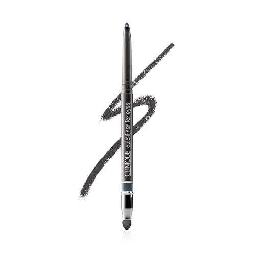Clinique Quickliner For Eyes Eyeliner Pencil | Water Resistant, Smudge Resistant + Safe For Sensitive Eyes, Slate, 1 Count Beauty and Personal Care Clinique Default Title