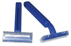 Razor Medi-pak Twin Blade Disposable Case of 100 Beauty and Personal Care McKesson