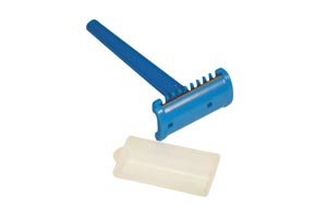DUKAL Corporation PR01 Prep Razor44; Blue Handle44; Plastic guard Beauty and Personal Care Dukal