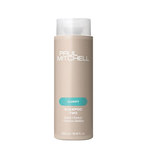 Paul Mitchell Shampoo Two, Clarifying Shampoo, Deep Cleanses + Removes Buildup, For All Hair Types, Especially Oily Hair, 10.14 fl. oz. Beauty & Personal Care Paul Mitchell