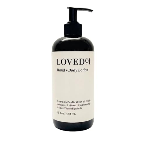 Loved01 Hand & Body Lotion, John Legend Skincare, Fragrance-Free, Daily Lightweight Cream, Oprah's Favorite Things, Formulated with Shea Butter Beauty & Personal Care Loved01