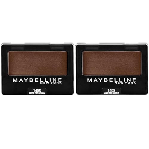 (2 Pack) Maybelline New York Expert Wear Eyeshadow, Made For Mocha, Singles, 0.09 Ounce
