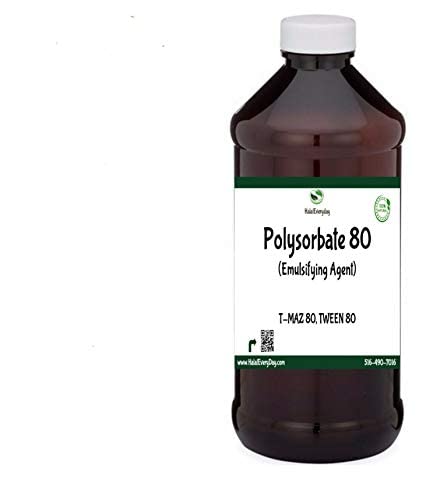 Kyabo Polysorbate 80-100% Pure Oil Soap Making Supplies Bath Body Tween 80 T-Maz 80 (2 oz) Beauty and Personal Care Kyabo