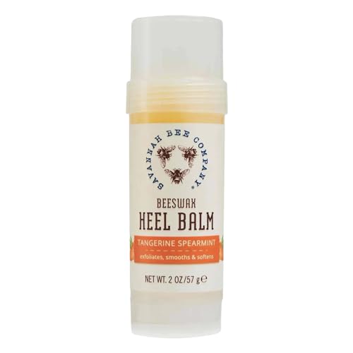 Savannah Bee Company Beeswax Heel Balm - Foot Balm for Cracked Heels with Tangerine Fragrance Beauty and Personal Care Savannah Bee Company