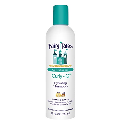 Fairy Tales Curly Q Hydrating Shampoo for Curly and Multi-Cultural Hair - Paraben, Sulfate, Gluten and Nut Free - 12 oz Beauty & Personal Care Fairy Tales