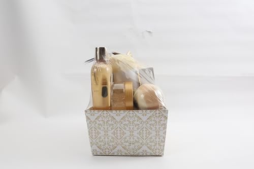 Spa Gift Baskets for Women, Spa Luxetique Spa Gifts for Women, Birthday Gifts Spa Kit, 12pc Vanilla Bath Set, Womens Self Care Gifts,Christmas Gifts Beauty & Personal Care spa luxetique