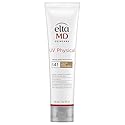 EltaMD UV Physical Tinted Mineral Sunscreen for Face SPF 41, 100% Mineral Actives Tinted Face Lotion, Water Resistant, Paraben-Free, Transparent Zinc Beauty & Personal Care EltaMD