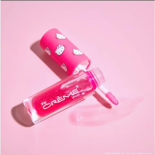 THE CRÈME SHOP X HELLO KITTY KAWAII KISS SHIMMER LIP OIL - BERRY GUMMY FLAVORED Beauty & Personal Care The Crème Shop