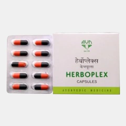 Herboplex Capsules 120 Nos. - Ayurvedic Product - AVN Ayurvedic Beauty and Personal Care avn