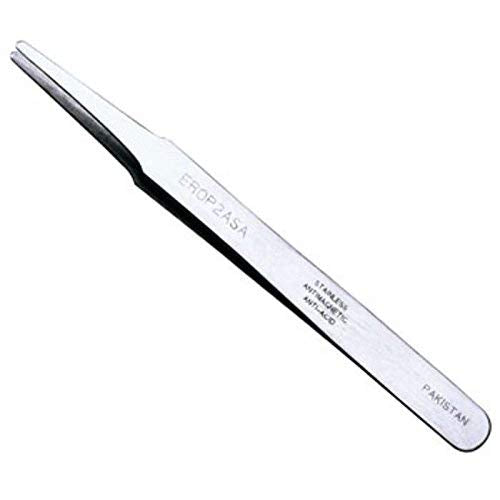 Style 2ASA Economy Tweezer with Flat Round Tips, 4-3/4" Beauty and Personal Care Erem