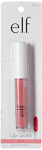 e.l.f. Ex-Tra Lip Gloss Brian, 0.09 Fluid Ounce Beauty & Personal Care e.l.f.