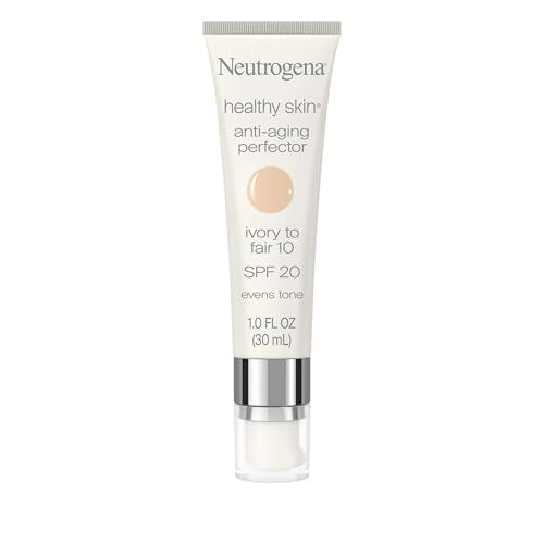 Neutrogena Healthy Skin Anti-Aging Perfector Tinted Facial Moisturizer and Retinol Treatment with Broad Spectrum SPF 20 Sunscreen with Titanium Beauty & Personal Care Neutrogena