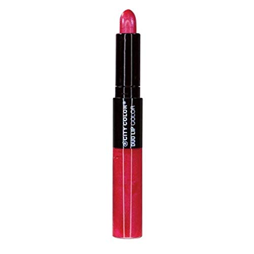 Color City, Duo Lip Color 2-in-1, Lipstick & Lip Gloss (mauve) Beauty & Personal Care CITY COLOR