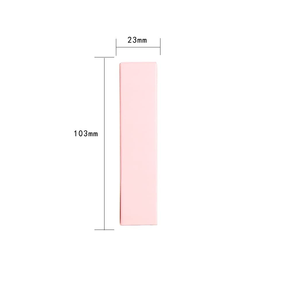 COSIDEA 50 PCS Empty Pink Lip Gloss Boxes W23 xW23 xH103mm / 0.9*0.9*4.05 inch inch, Cosmetic Perfume / Mascara Box Packaging for Small Business Beauty & Personal Care COSIDEA