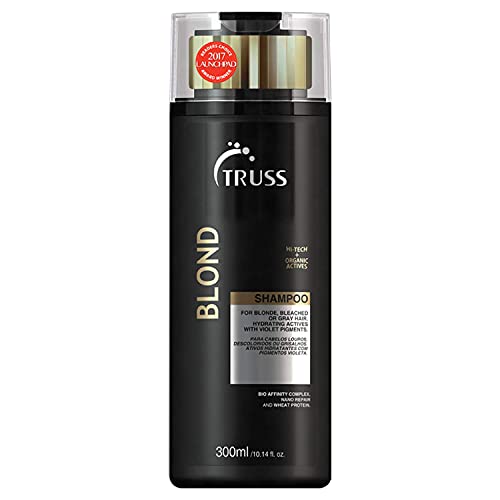 TRUSS Purple Shampoo & Toner for Blonde Hair - Blond Shampoo for Bleached, Gray, Highlighted & Brassy Hair - Restore Strength, Shine & Elasticity Beauty & Personal Care TRUSS