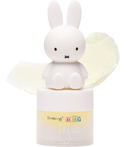 The Crème Shop Miffy Tinted Lip Balm with adorable Miffy cap, with Hyaluronic Acid and Murumuru to moisturize, soften and visibly improve chapped or Beauty and Personal Care The Crème Shop