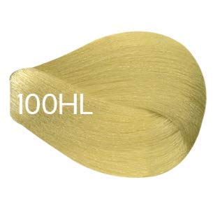 Vivitione Permanent Cream Color (100HL Ultra Light Blonde) 3oz. - 100% Grey Coverage, Long Lasting Shine, Made in Italy. Beauty & Personal Care Vivitone