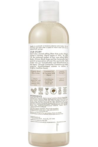 SheaMoisture Virgin Coconut Oil Body Wash, 19.8 FL Oz Beauty & Personal Care Shea Moisture