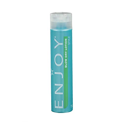 ENJOY Blow Dry Lotion, Curly Hair Products, Hair Styling Cream, Hair Styling Products, Best for Lifeless or Dry Hair - 8 Oz Beauty & Personal Care Enjoy