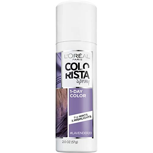 L'Oreal Paris Colorista 1-Day Temporary Hair Color Spray, Pastel Lavender, 2 Ounces Beauty & Personal Care L'Oreal Paris