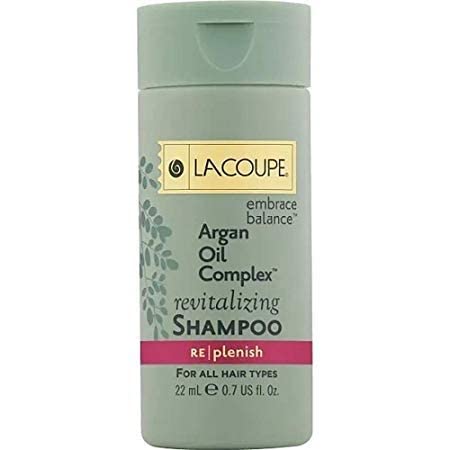 Lacoupe Argan Oil Complex Revitalizing Shampoo - 0.75 Oz - Set of 18 - Total 13.5 Oz Beauty & Personal Care LA COUPE