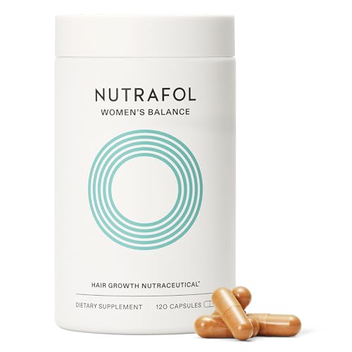 Nutrafol Women's Balance Hair Growth Supplements, Ages 45 and Up, Clinically Proven for Visibly Thicker Hair and Scalp Coverage, Dermatologist Beauty & Personal Care Nutrafol
