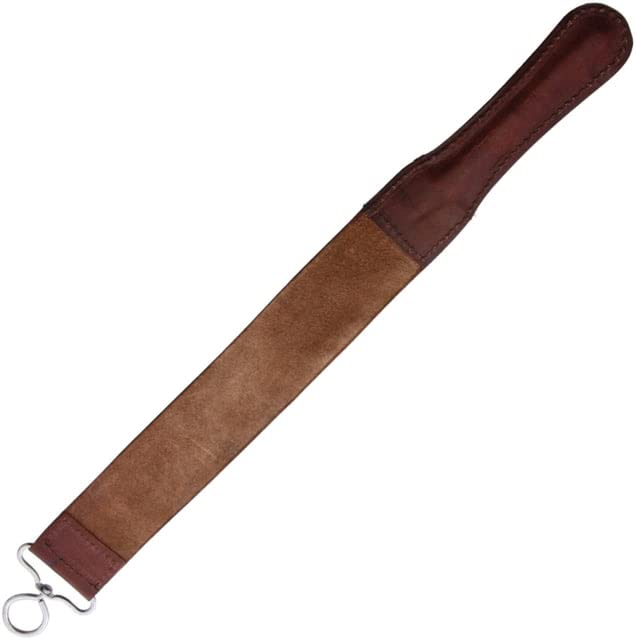 Marbles Razor Strop, Brown Leather Construction, Razor STROP / MR587 Beauty and Personal Care Marbles