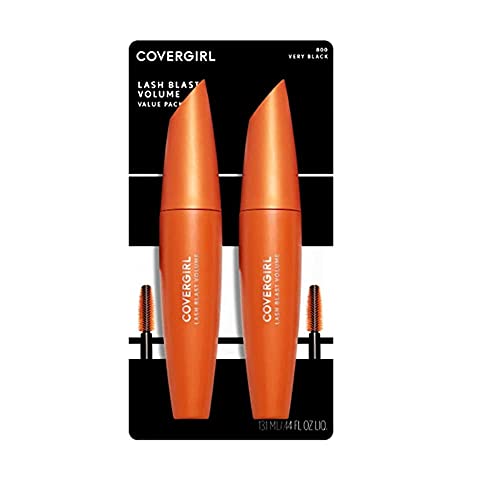 Value Pack CoverGirl Lashblast Volume Mascara, Very Black 8002 Beauty & Personal Care COVERGIRL
