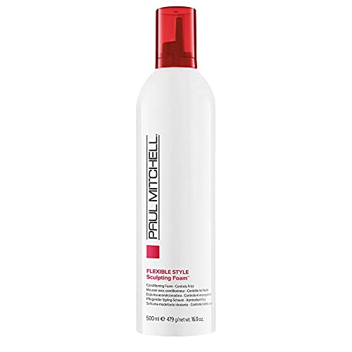 Paul Mitchell Sculpting Foam, Touchable, Flexible Hold + Frizz Control, For All Hair Types, 16.9 oz Beauty & Personal Care Paul Mitchell
