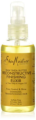 SheaMoisture Hair Styling Agent, Raw Shea Butter Reconstructive Finishing Elixir Hair Oil for Dry Hair, 4 oz Beauty & Personal Care SheaMoisture