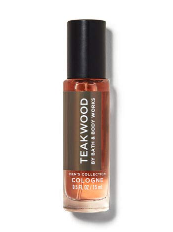 Bath and Body Works Teakwood Mini Cologne 15 mL,0.5 Fl Oz (Pack of 1) Beauty & Personal Care Bath & Body Works