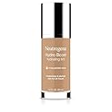 Neutrogena Hydro Boost Hydrating Tint Foundation Makeup for Dry Skin, with Hyaluronic Acid, Lightweight Oil-Free Water Gel, Non-Comedogenic, 60 Beauty & Personal Care Neutrogena