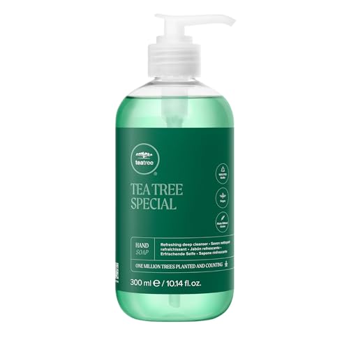 Tea Tree Hand Soap, Liquid Hand Wash, Deep Cleans + Refreshes, 10.14 fl. oz. Beauty & Personal Care Tea Tree