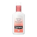 Neutrogena Oil Free Acne Moisturizer, .5% Salicylic Acid Acne Treatment, Pink Grapefruit Face Lotion for Breakouts, Non-Greasy & Non-Comedogenic, 4 Beauty & Personal Care Neutrogena
