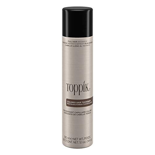 Toppik Colored Hair Thickener, Medium Brown, Volumizing Root Touch Up Concealer Hair Color Spray, Colored Spray for Root Touch Up, Cover Up, Hair Beauty and Personal Care TOPPIK Default Title